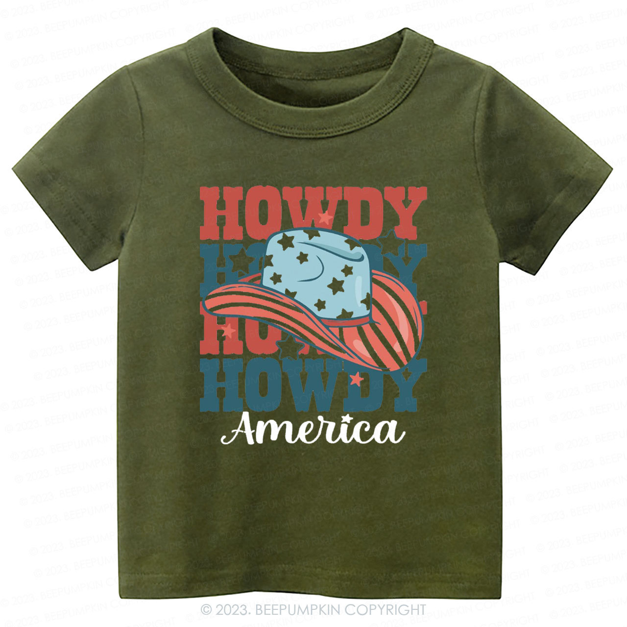 Howdy Cowboy Shirt For Kids