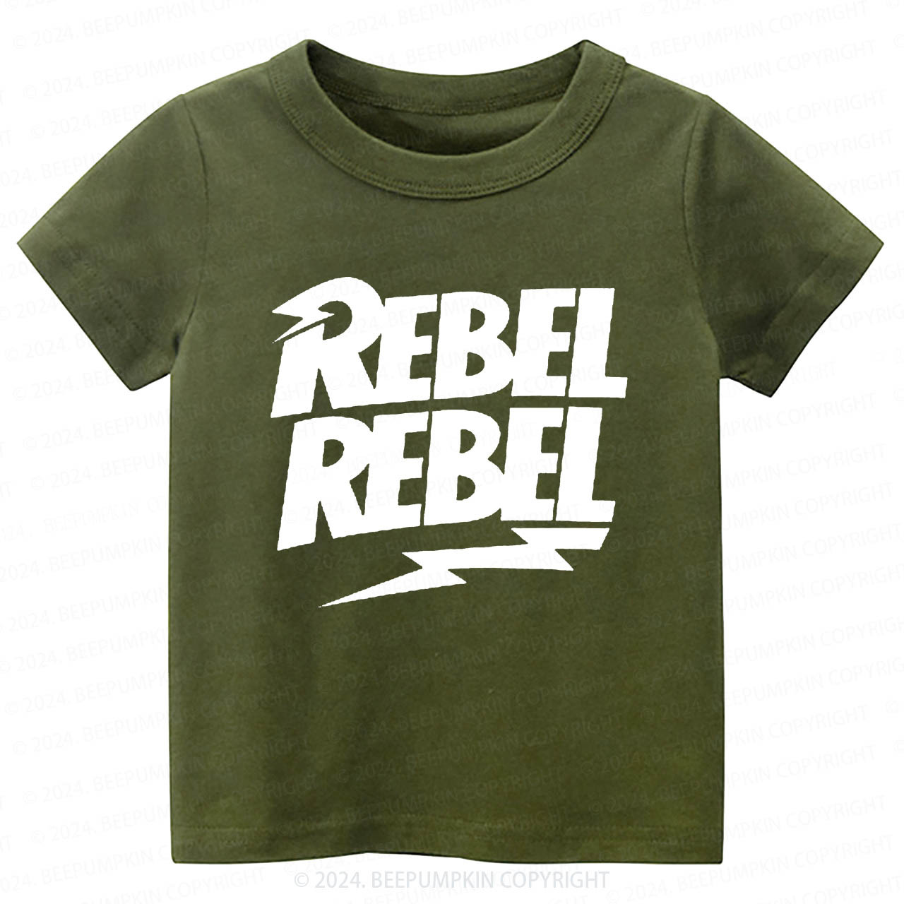 David Bowie Rebel Rebel Toddler&Kids Tees 8