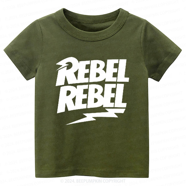 David Bowie Rebel Rebel Toddler&Kids Tees 8