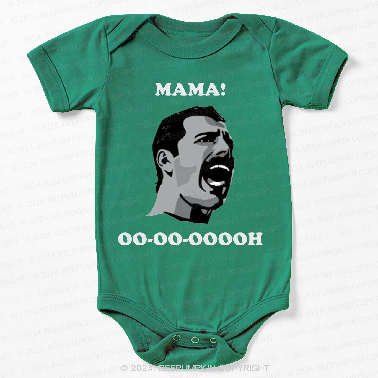 Bohemian Funny Man Bodysuit For Baby