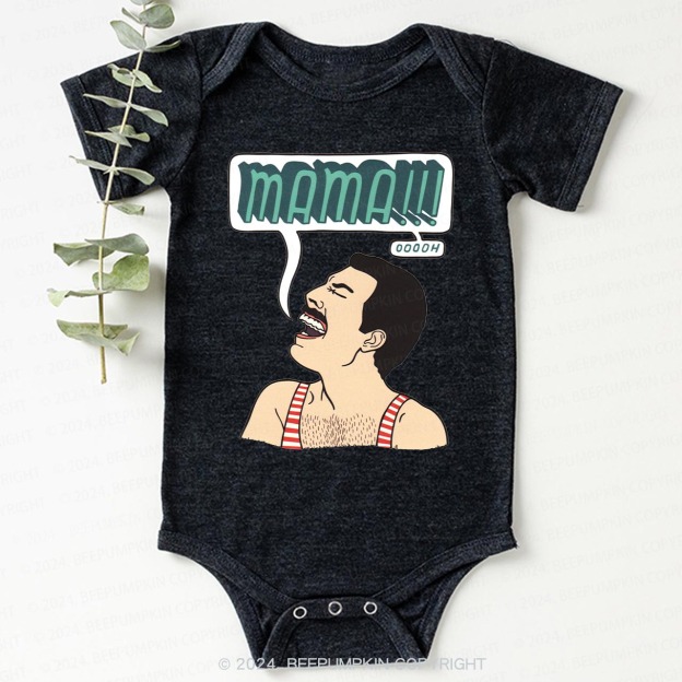 Funny Crazy Man Bodysuit For Baby 8