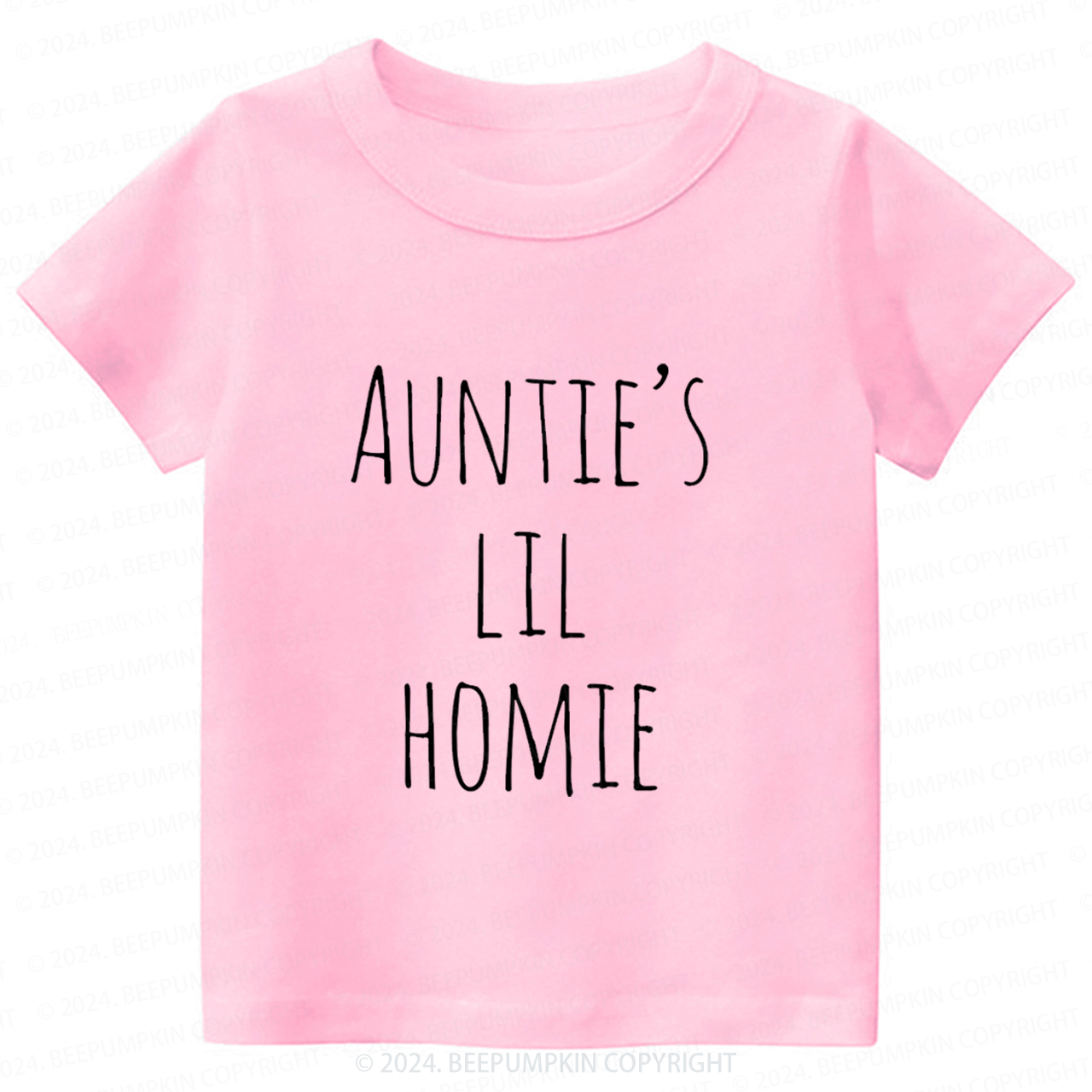 Auntie's Lil' Homie Toddler&Kids Tees 7