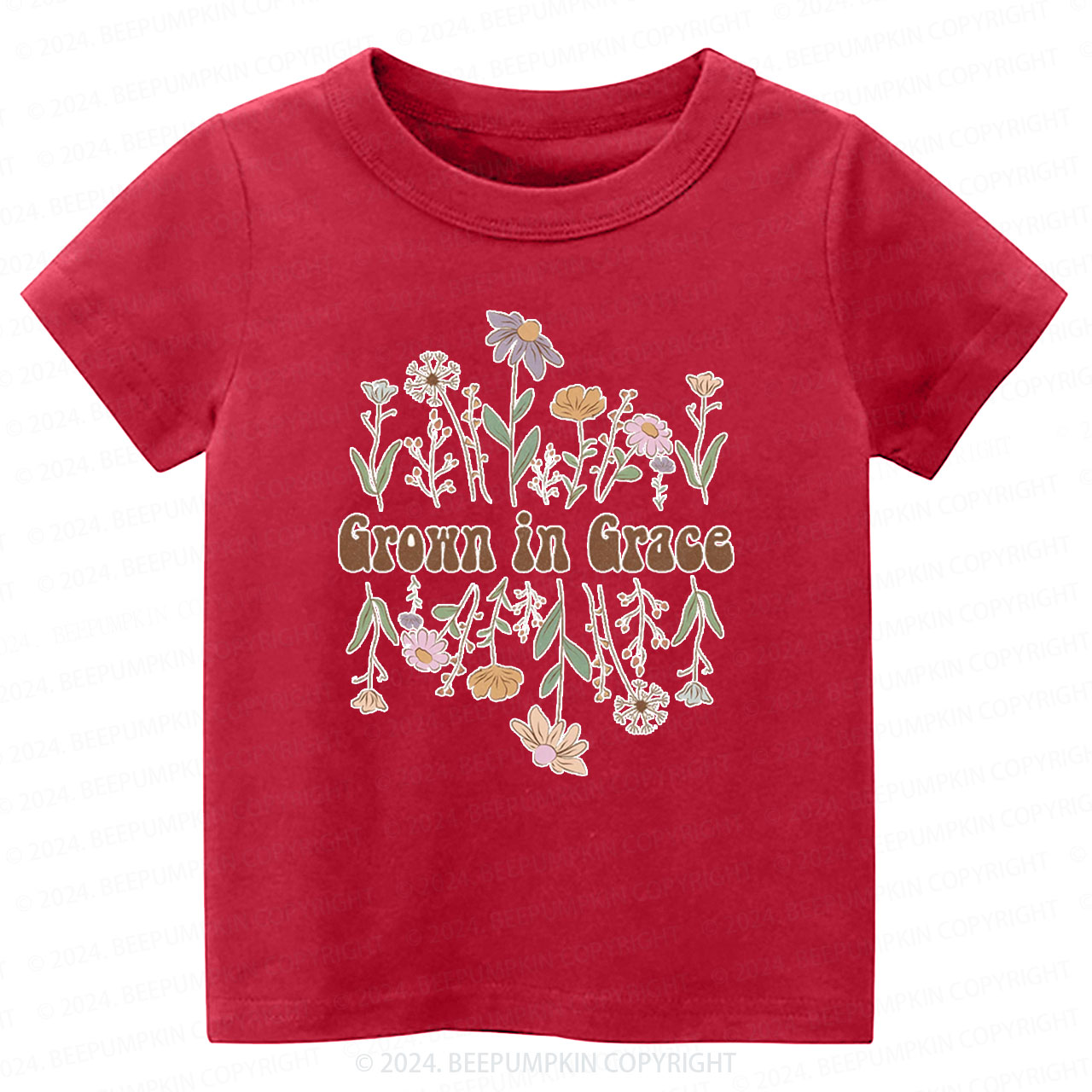 Grown In Grace Toddler&Kids Tees 