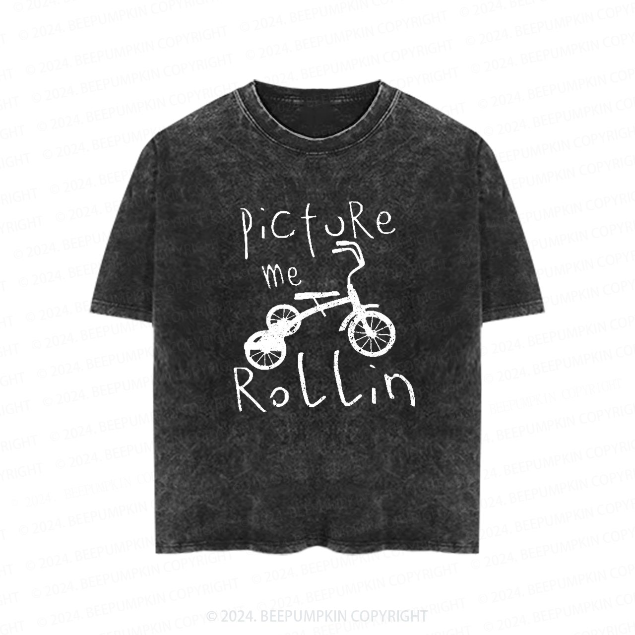 Picture Me Rollin Toddler&Kids Washed Tees          