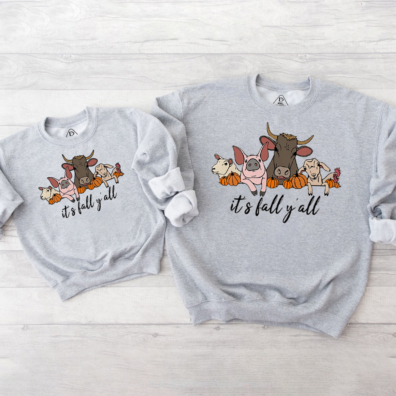 It's Fall Y'all Family Matching Sweatshirt