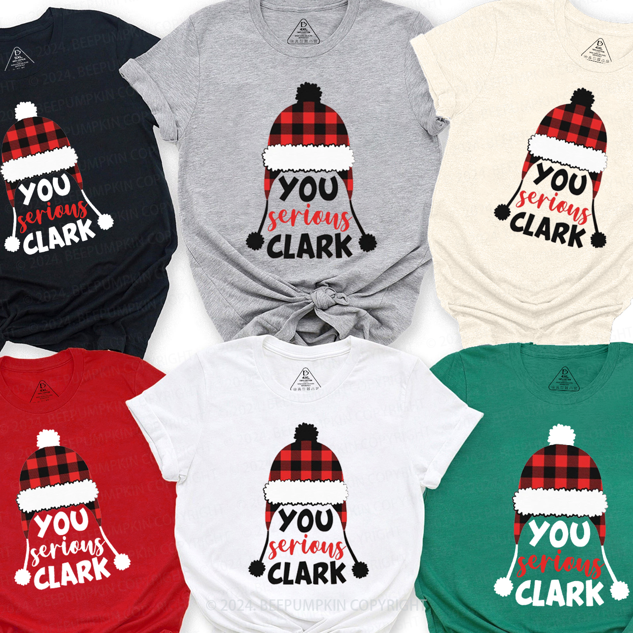 You Serious Clark Christmas Family Matching T-Shirts