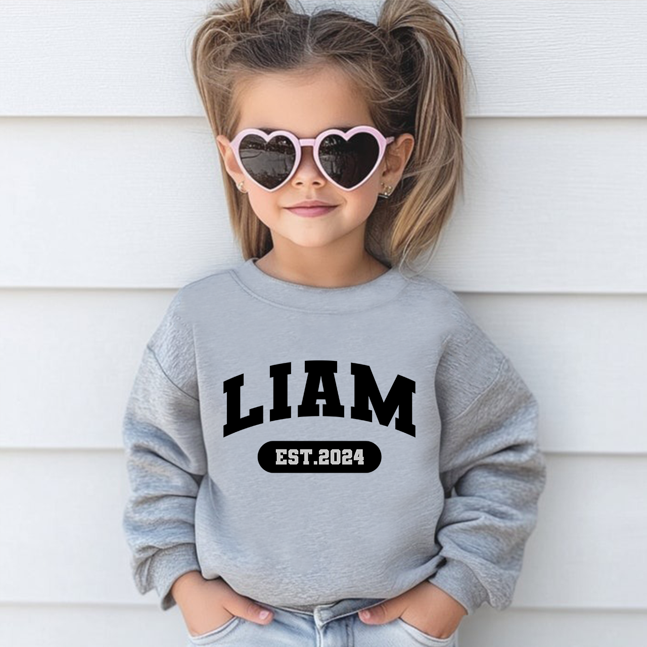 Personalized Name Toddler Sweatshirt