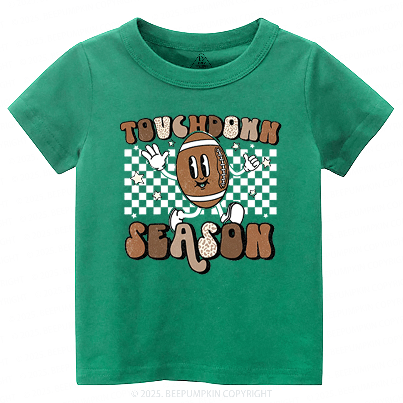 Touchdown Season Toddler&Kid's Tees Beepumpkin