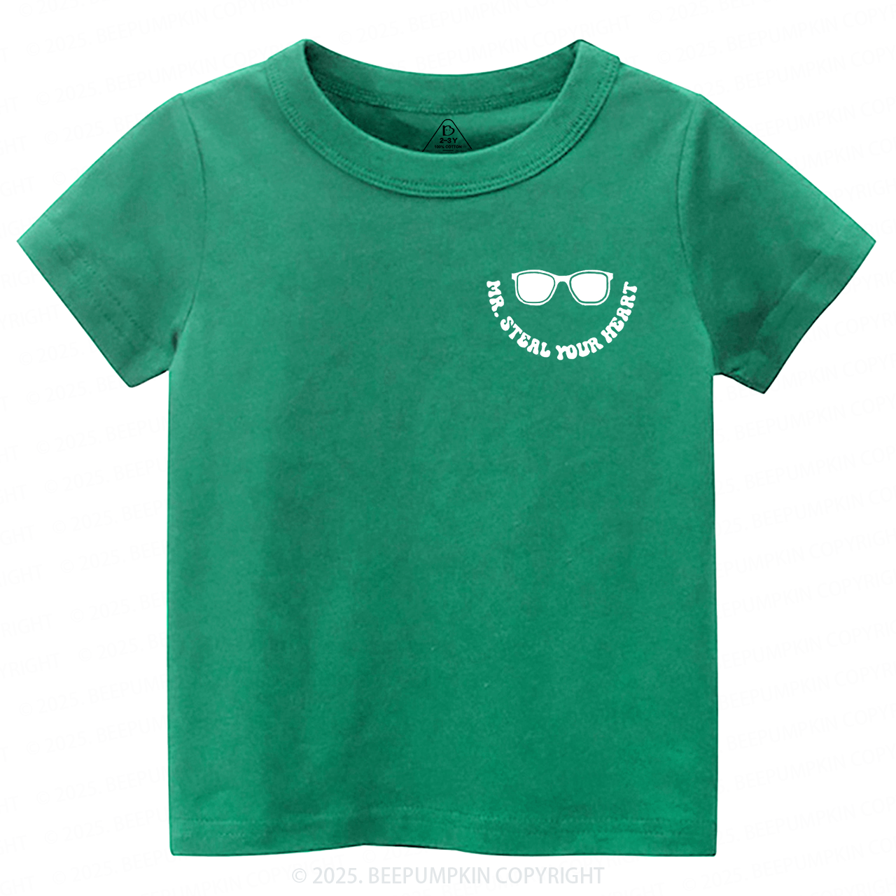 Mr Steal Your Heart Valentine's Day Toddler&Kid's Tees Beepumpkin