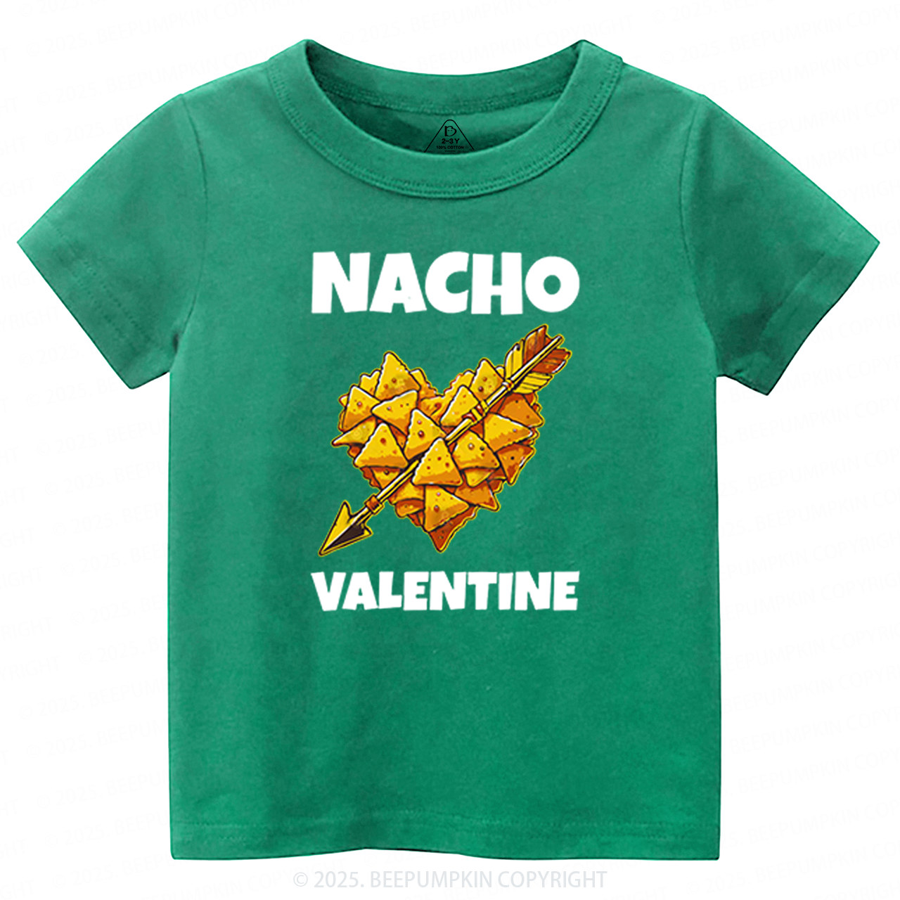 Nacho Valentine Toddler&Kid's Tees Beepumpkin