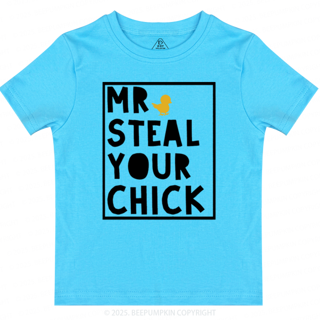 Mr Steal Your Chick Easter Toddler&Kid's Tees Beepumpkin