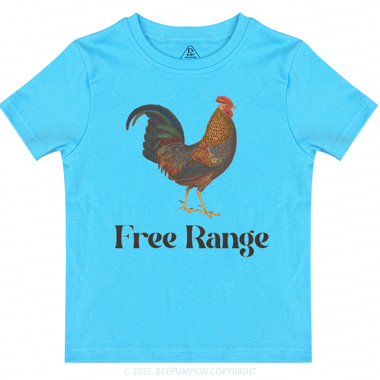 Free Range Chicken Toddler&Kid's Tees Beepumpkin