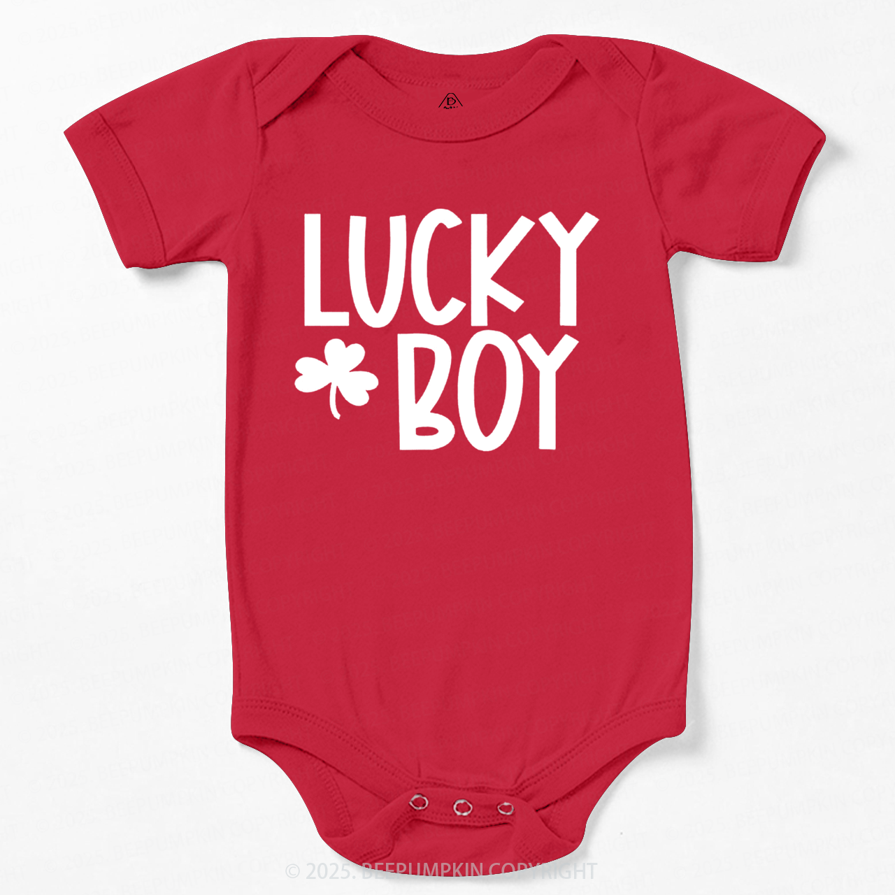 Personalized Lucky Boy And Girl St.Patricks Day Bodysuit Beepumpkin