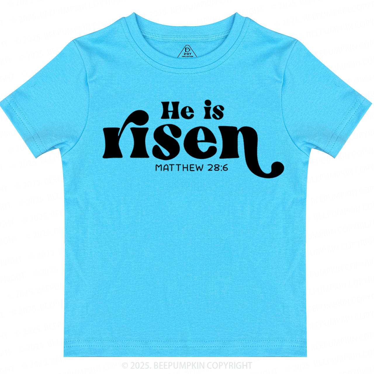 He Is Risen Toddler&Kid's Tees Beepumpkin