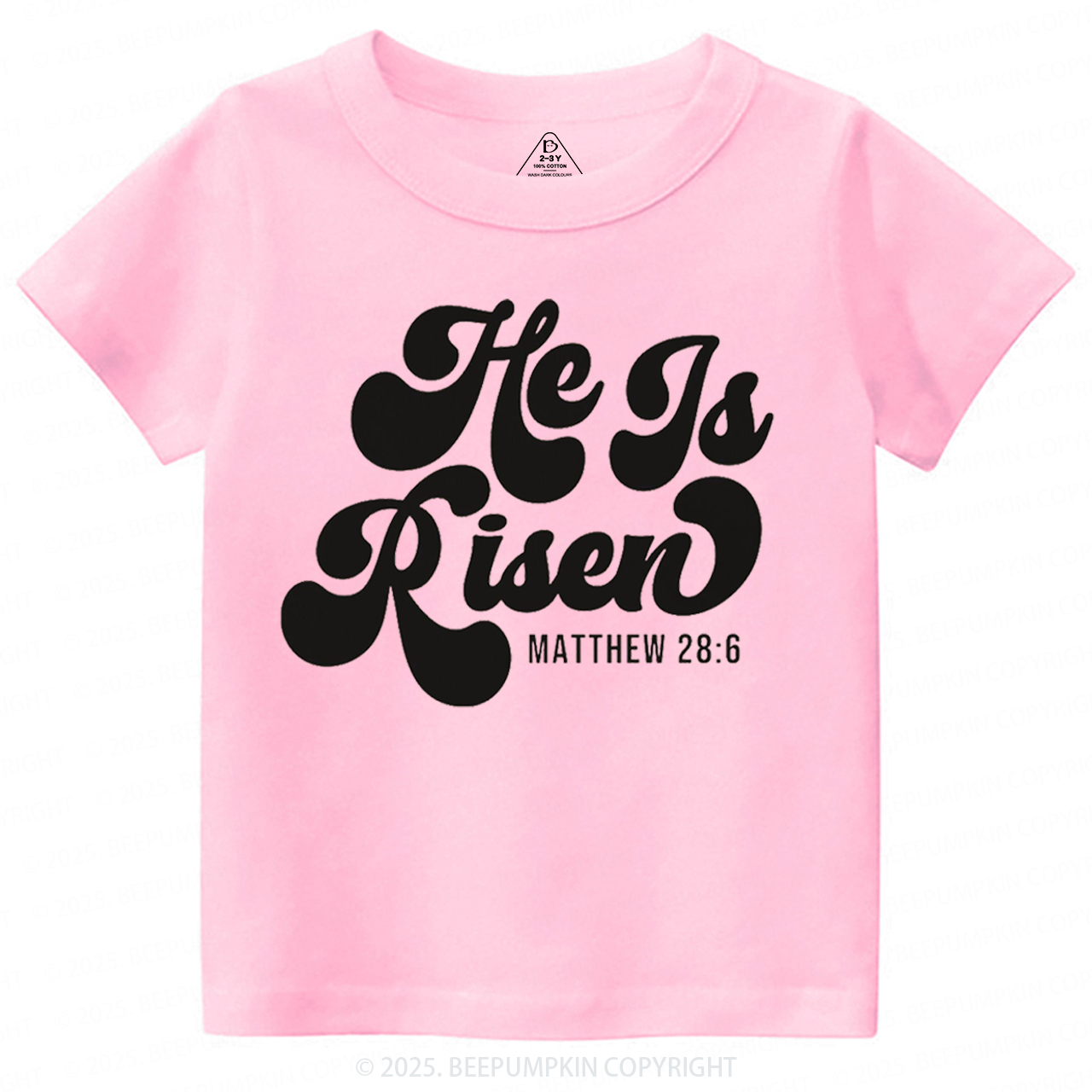 He Is Risen Toddler&Kid's Tees Beepumpkin 3