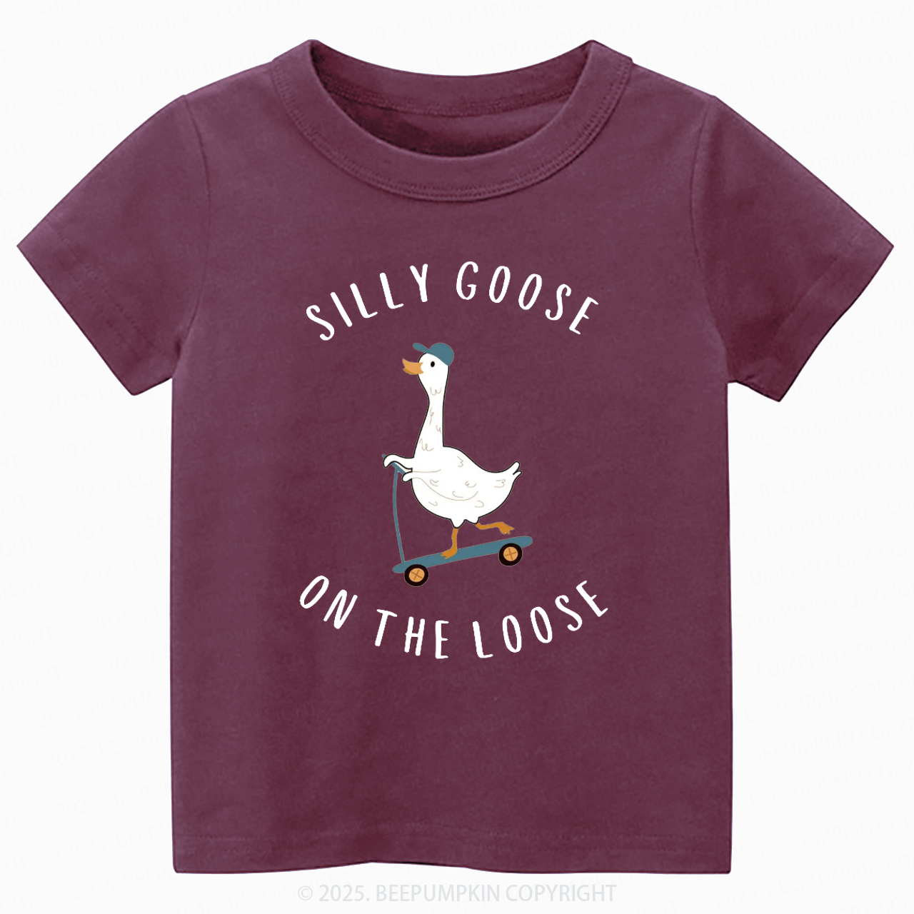 Silly Goose On The Loose Toddler&Kid's Tees Beepumpkin 3