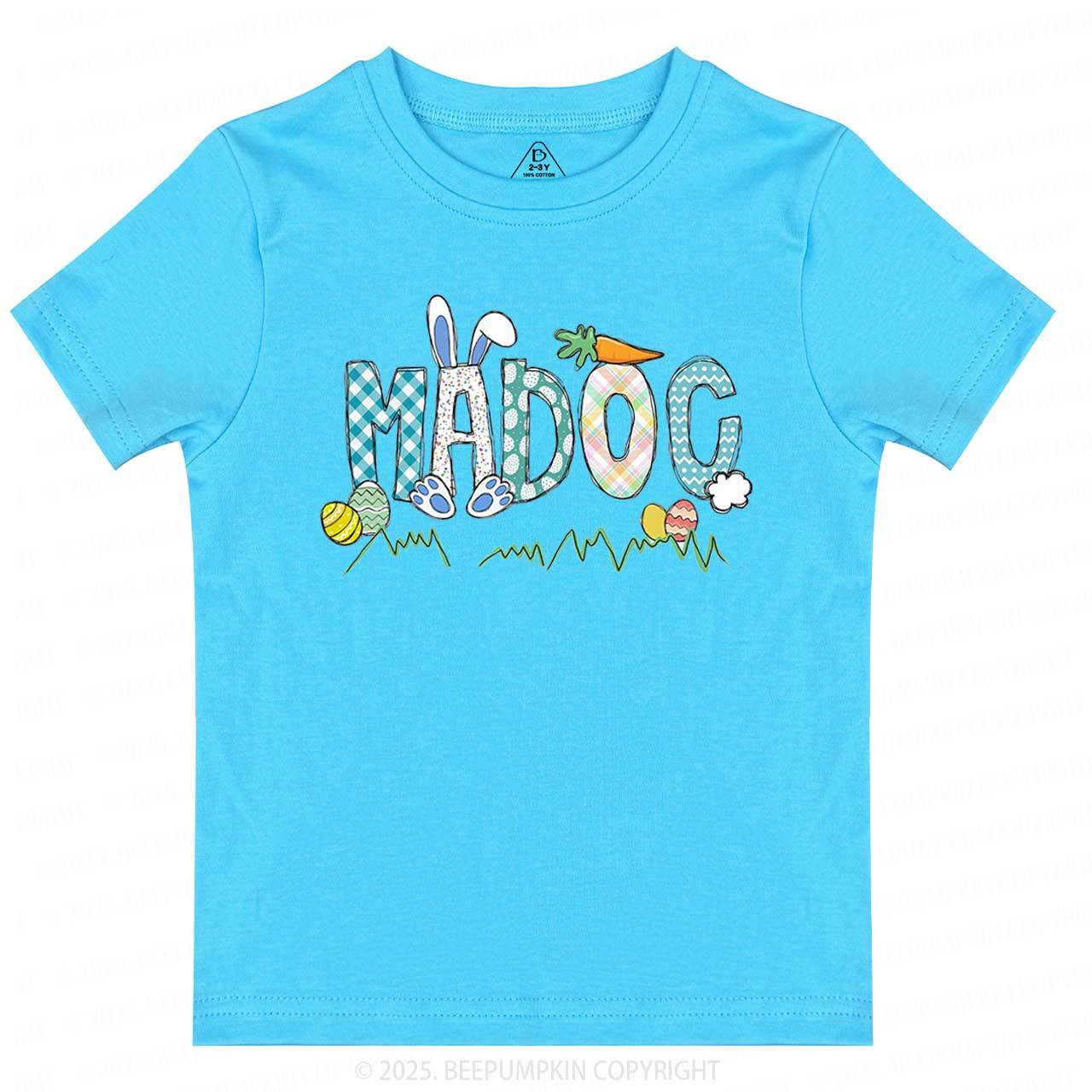 Personalized Easter Name Toddler&Kid's Tees Beepumpkin