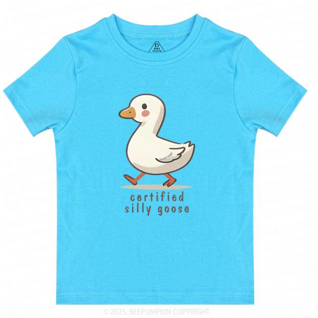 Certified Silly Goose Toddler&Kid's Tees Beepumpkin