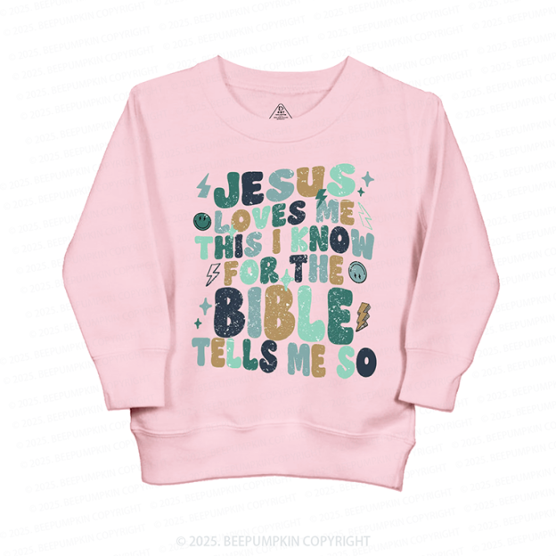 Jesus Loves Me Kid's Sweatshirt