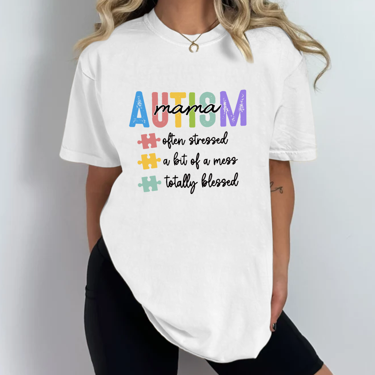Awareness Autism Mama T-Shirts