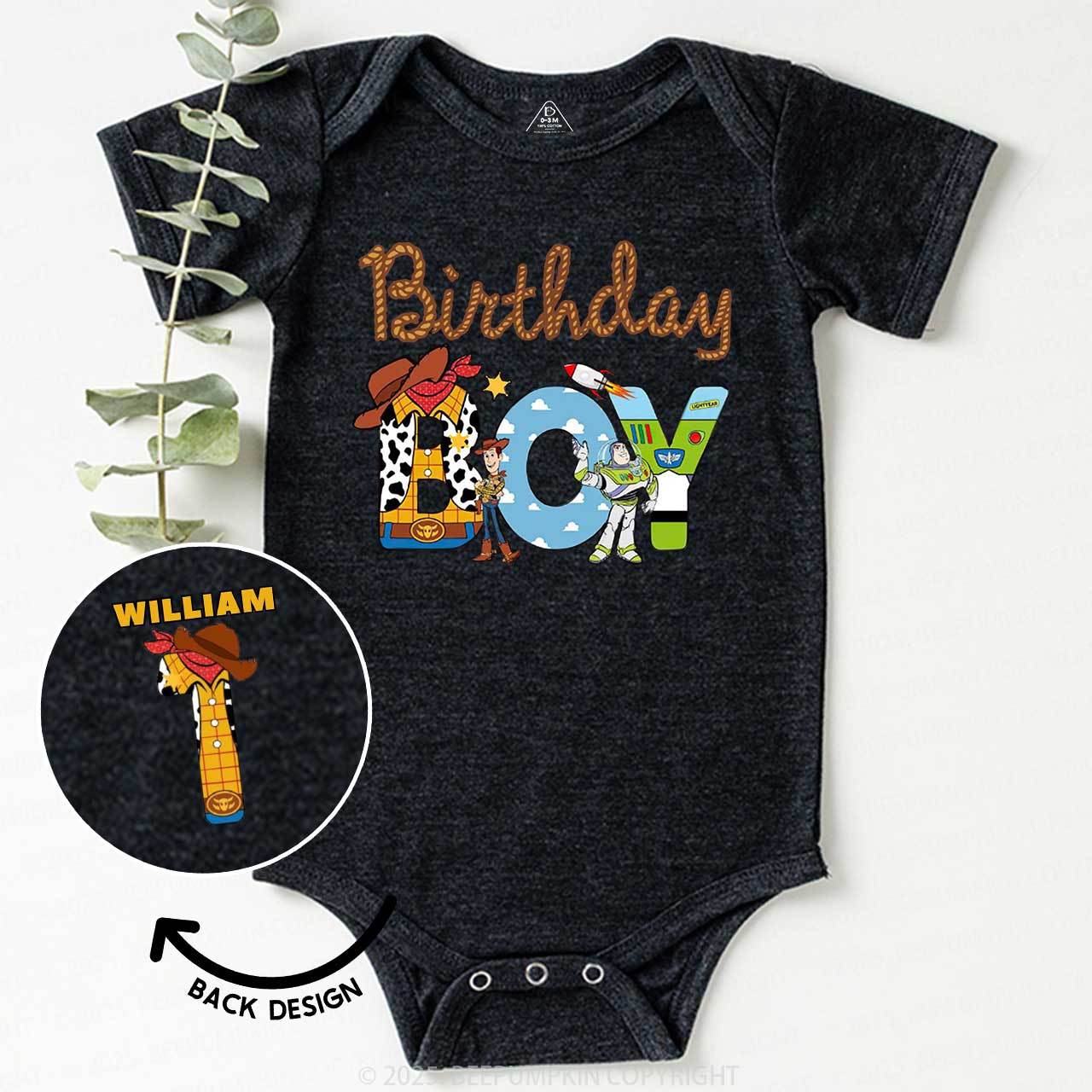 Personalized Birthday Bodysuit Beepumpkin