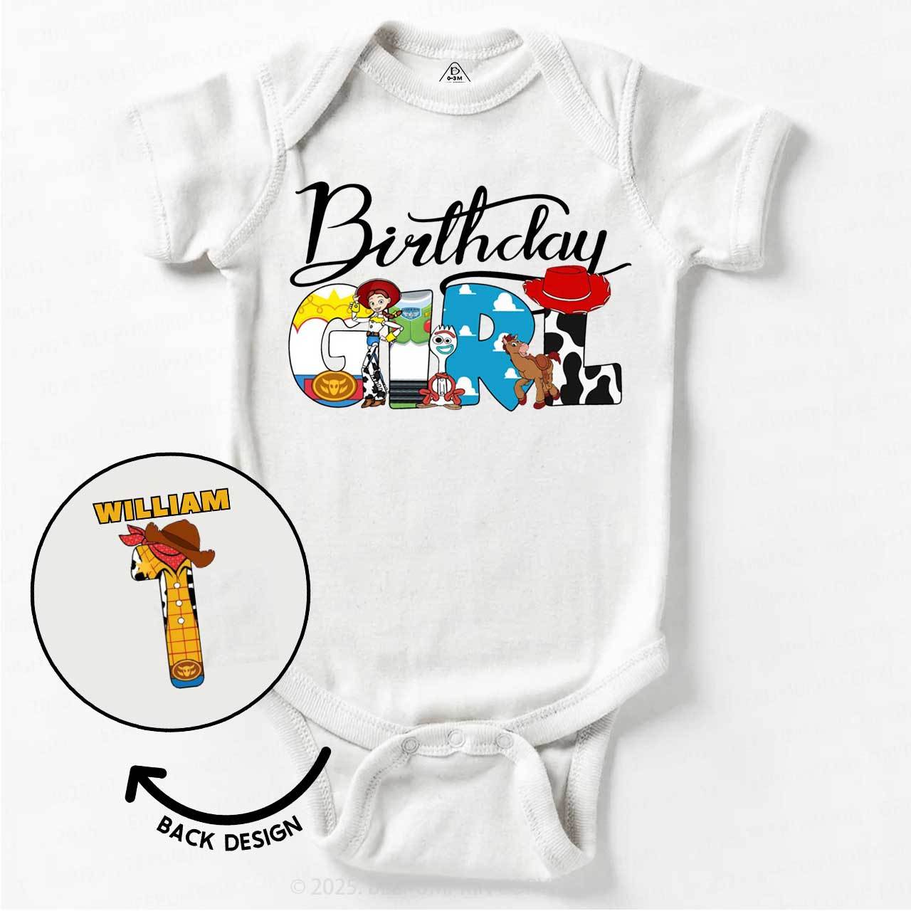 Personalized Birthday Bodysuit Beepumpkin