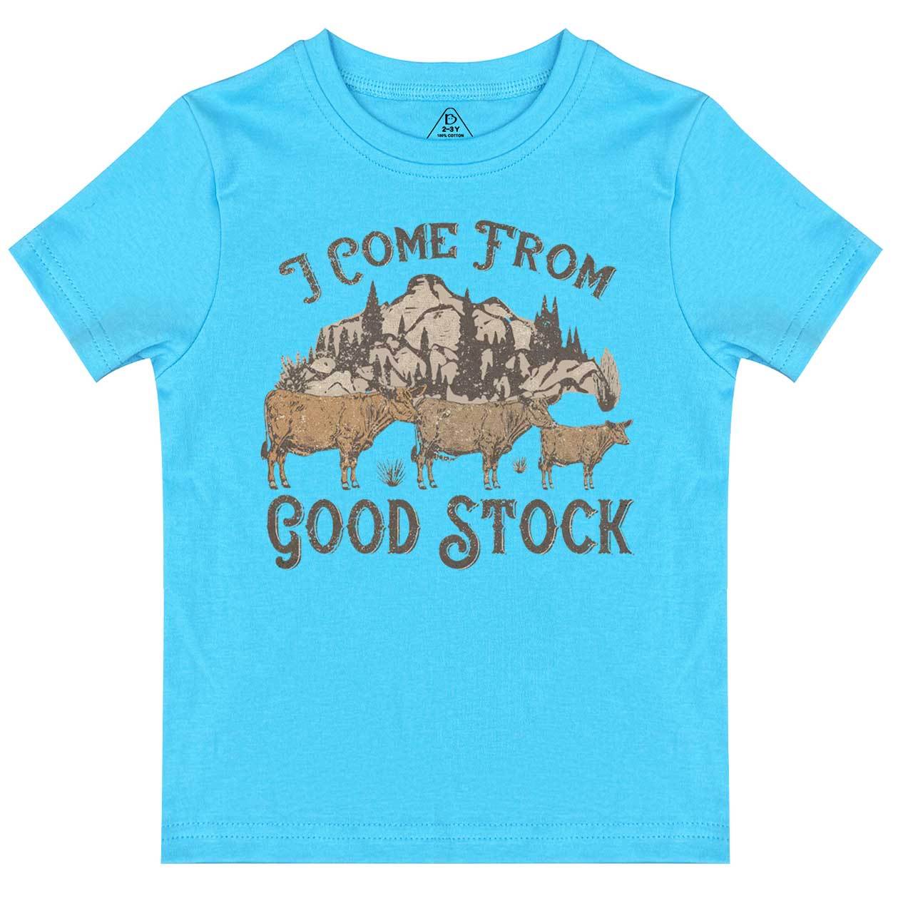 I Come From Good Stock Toddler&Kid's Tees Beepumpkin
