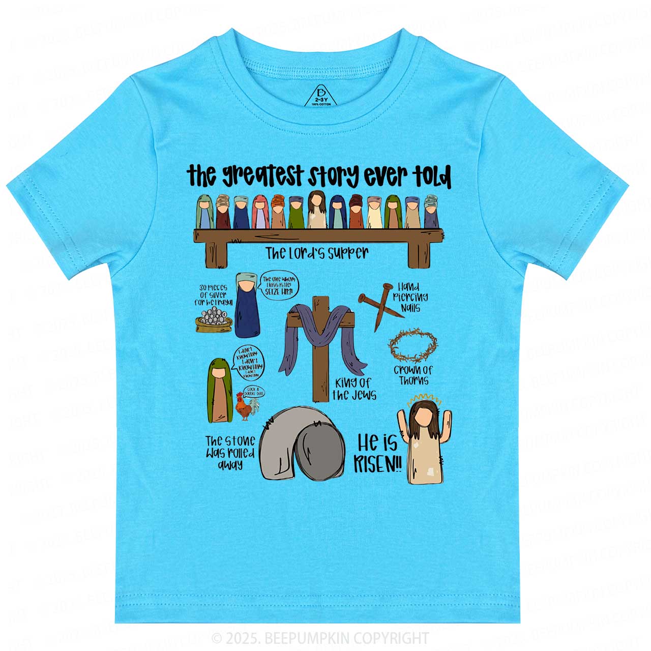 The Greatest Story Ever Told Toddler&Kid's Tees Beepumpkin