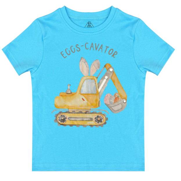Eggs-Cavator Toddler&Kid's Tees Beepumpkin