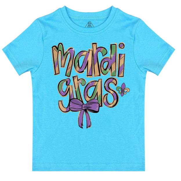 Mardi Gras Toddler&Kid's Tees Beepumpkin