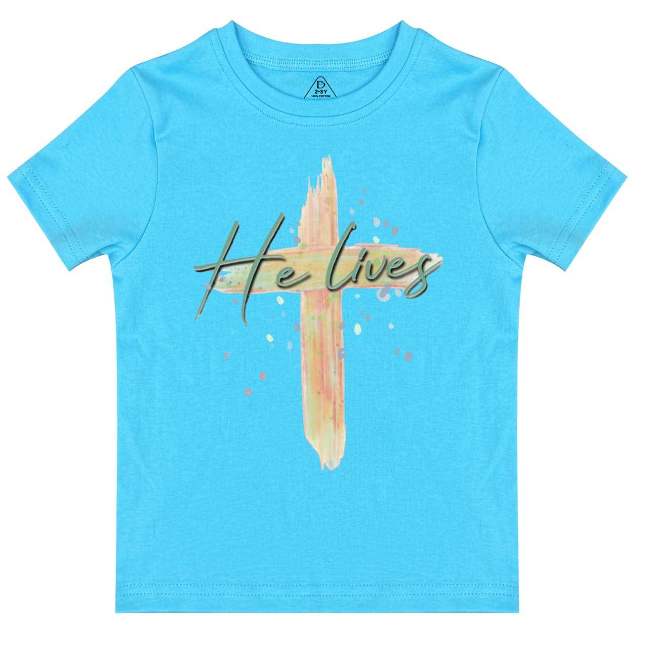 He Lives Natural Toddler&Kid's Tees Beepumpkin