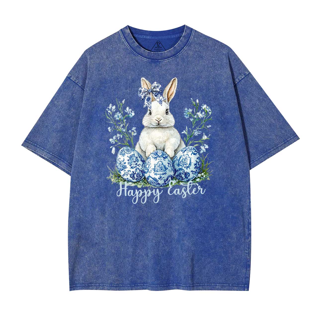 Grand Millennial Easter Mama Washed T-Shirts