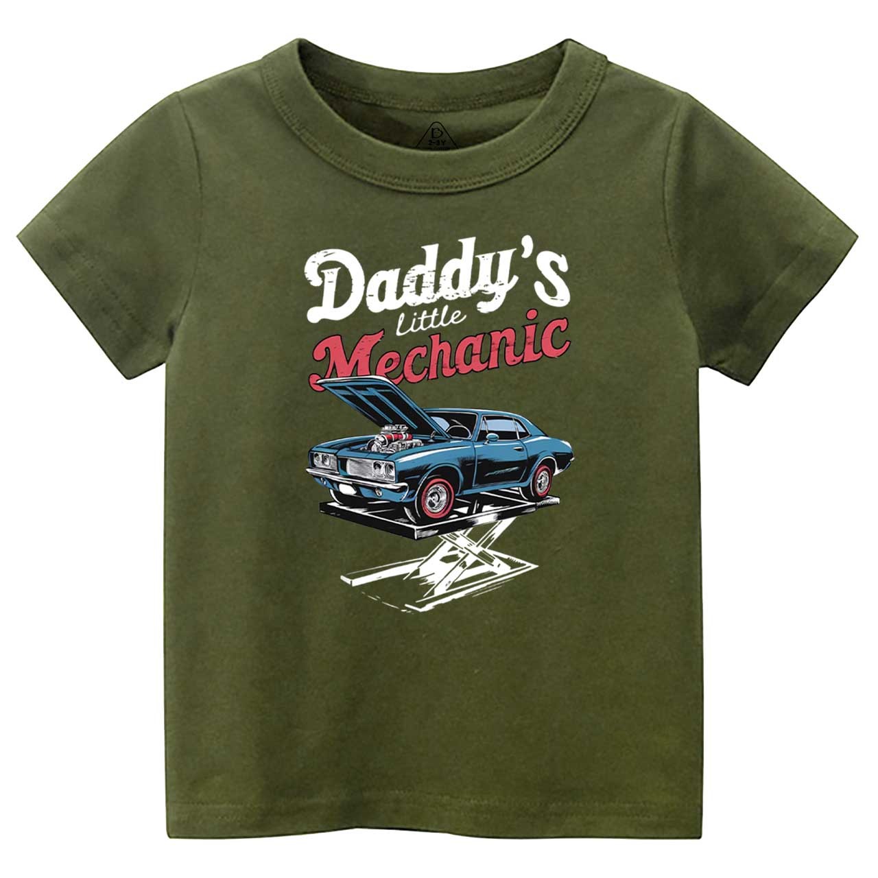 Daddy's Little Mechanic Toddler&Kid's Tees Beepumpkin