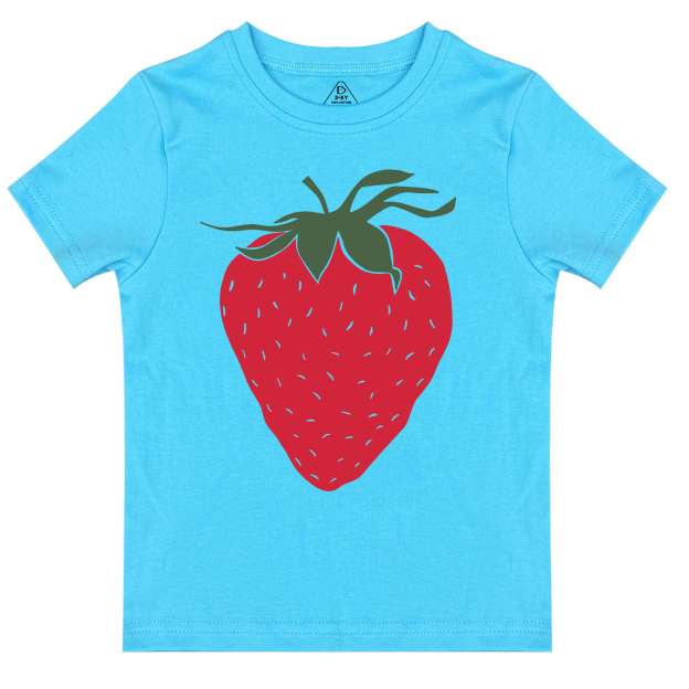 Strawberry Toddler&Kid's Tees Beepumpkin