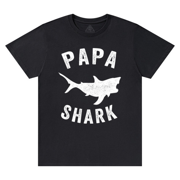 Men's Papa Shark Dad and me T-Shirts
