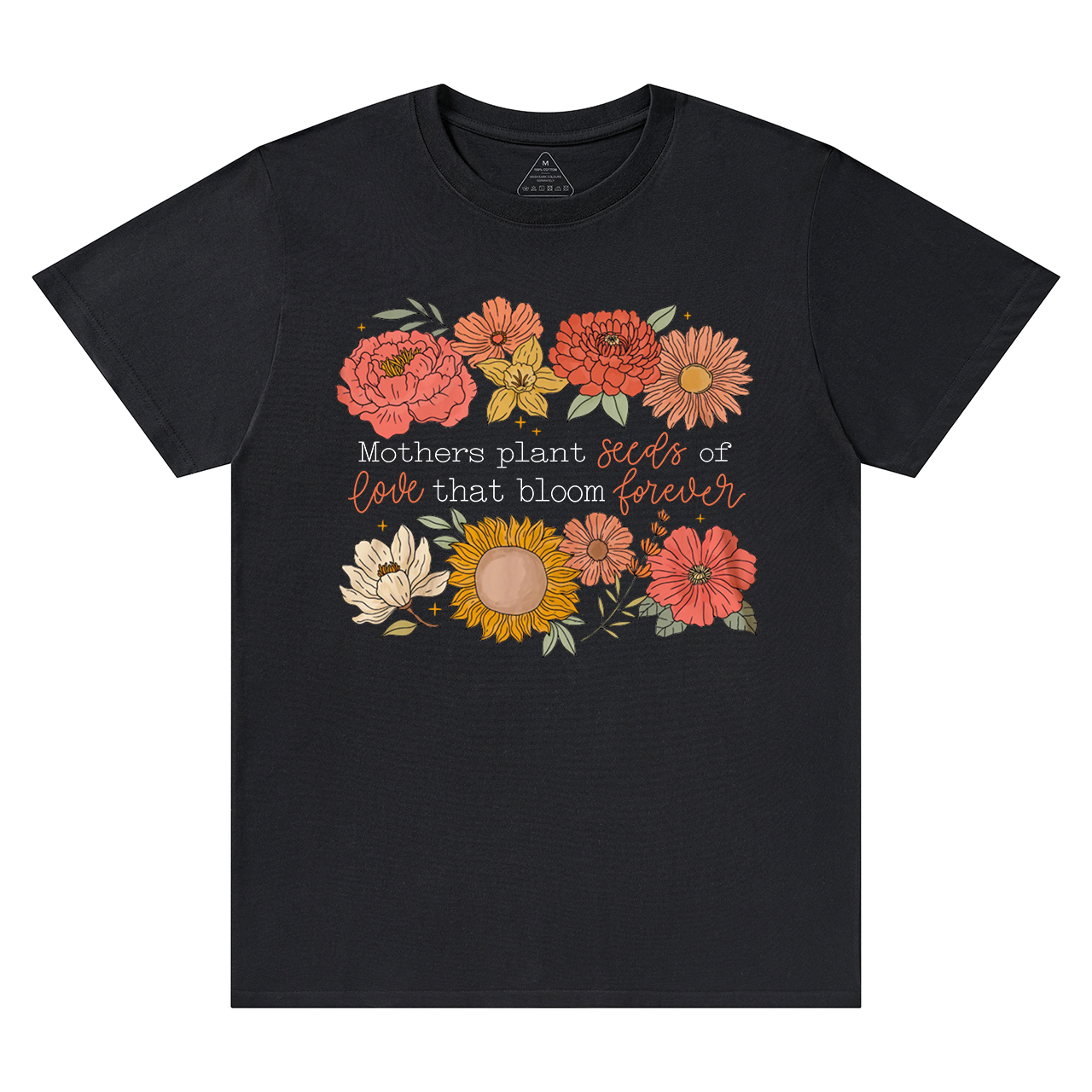 Retro Floral Mama T-Shirts