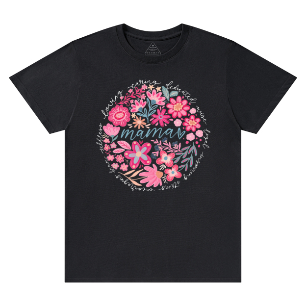 Boho Floral Mama T-Shirts