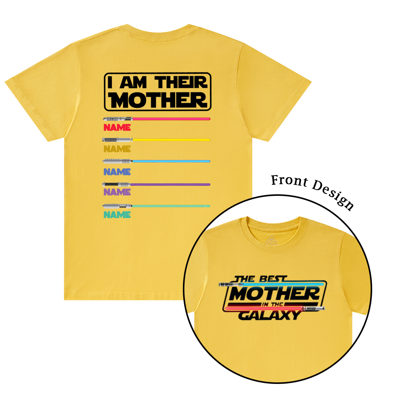 Personalized I Am Their Mother SW Mama T-Shirts