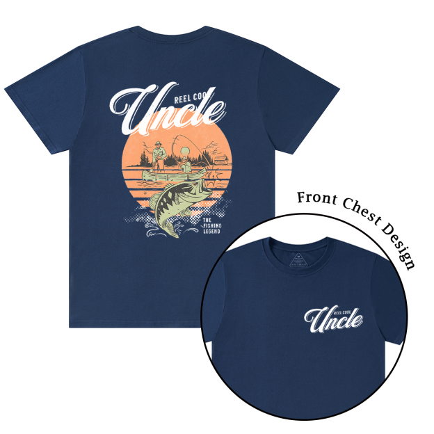 Personalized Cool Dad Fishing T-shirt