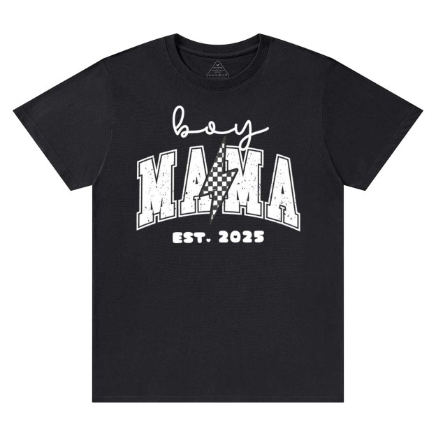 Personalized Boy Mama Est Date T-Shirts