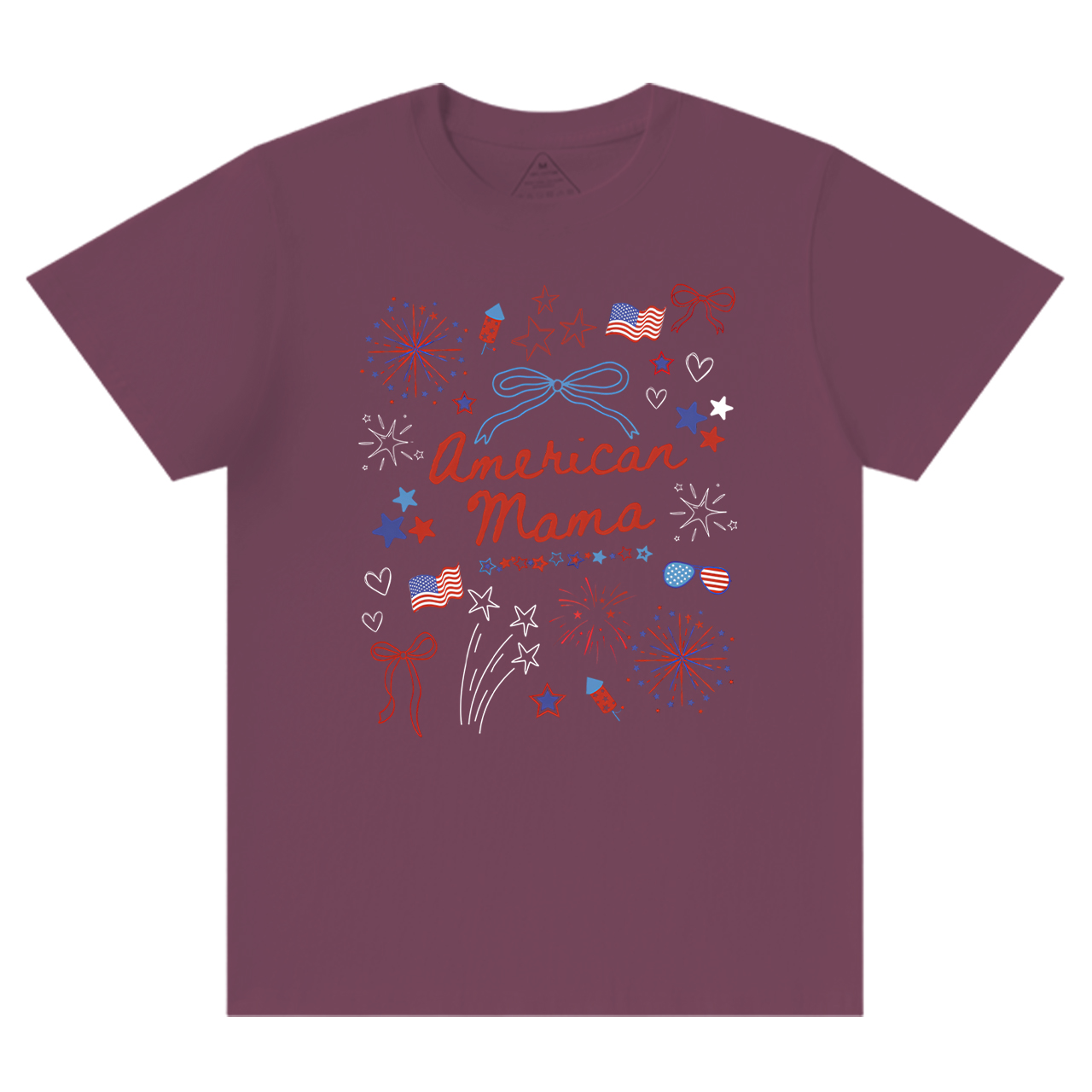 Comfort Colors 4th Of July Mama T-Shirts