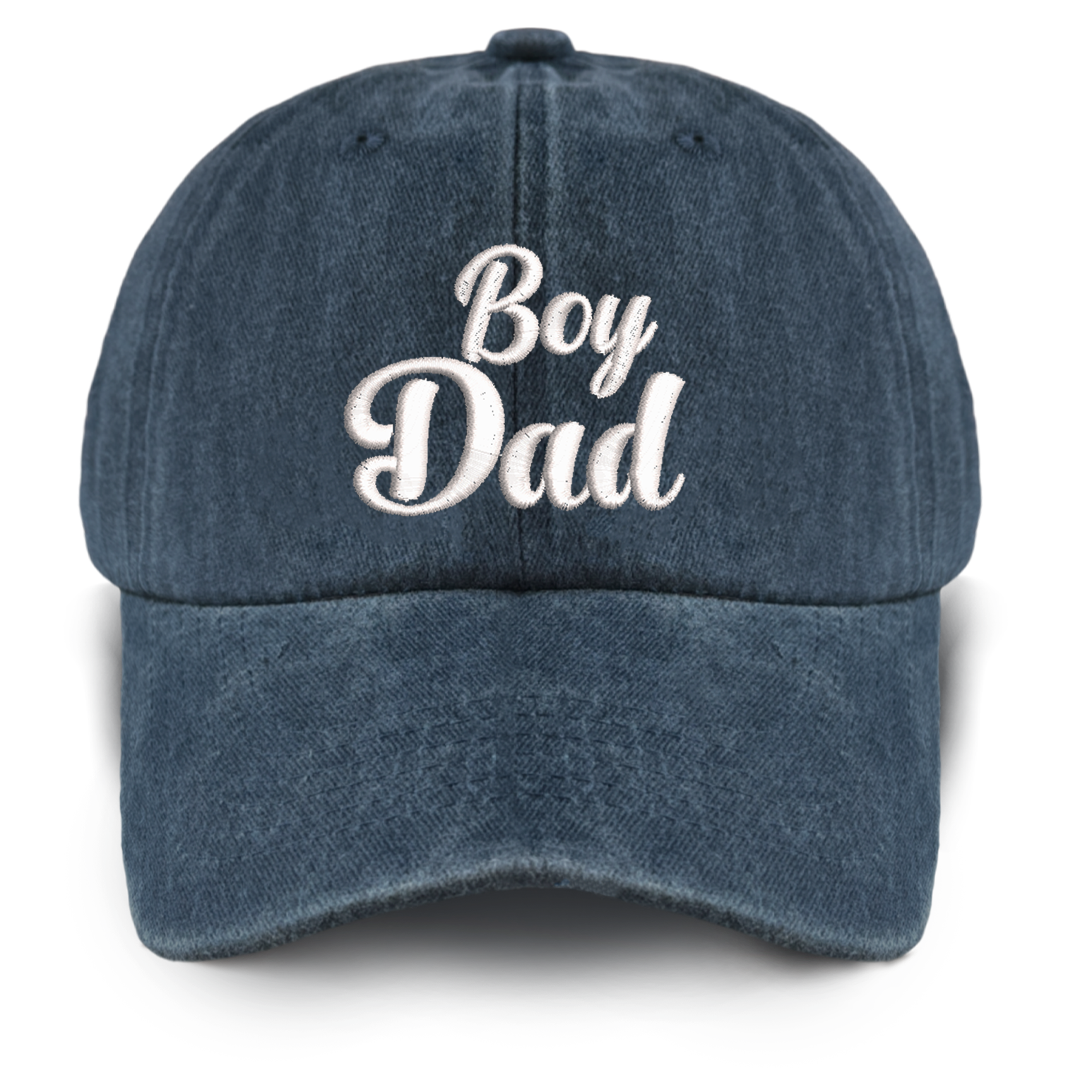 Boy Dad Embroidered Baseball Cap