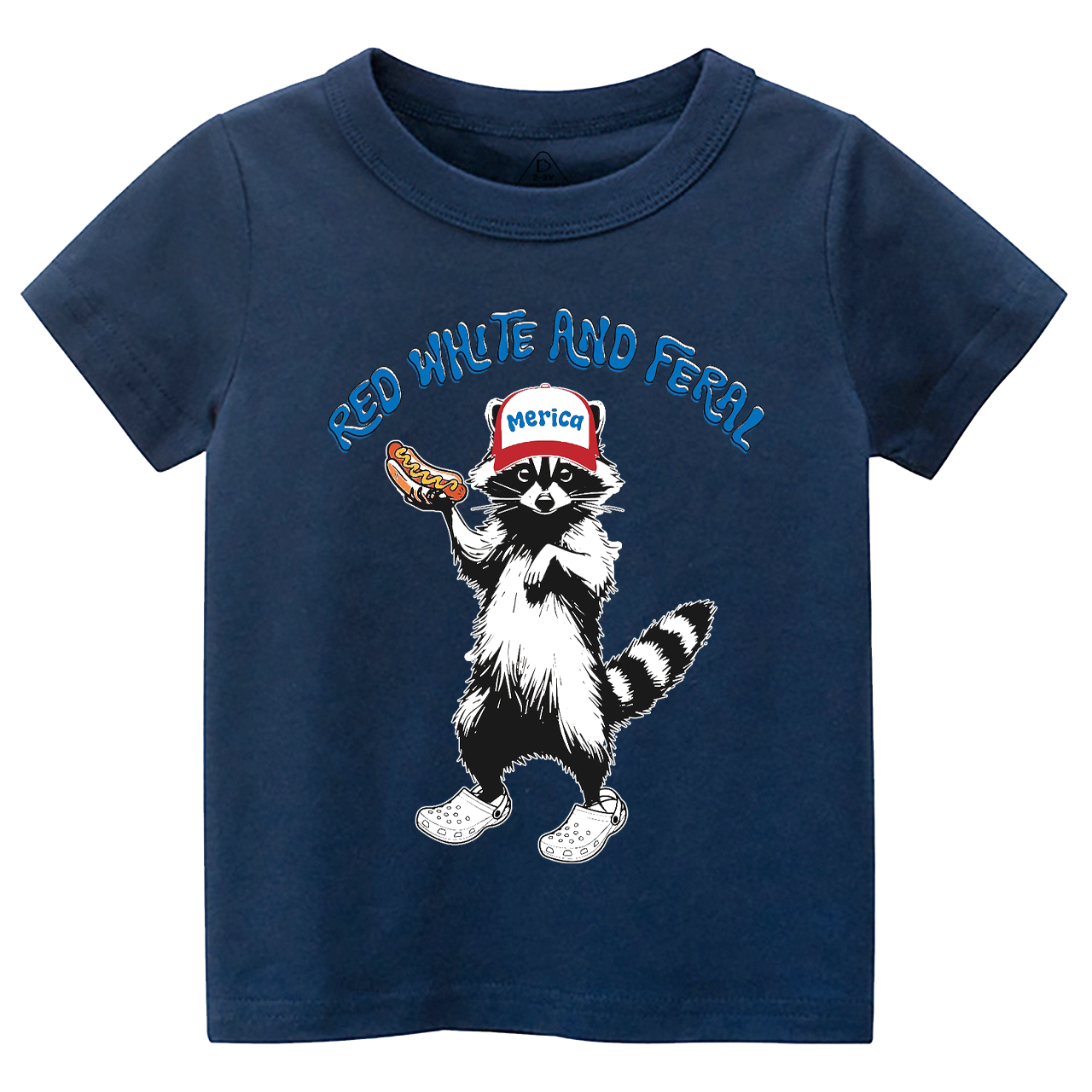 Red White And Feral Toddler&Kid's Tees Beepumpkin 