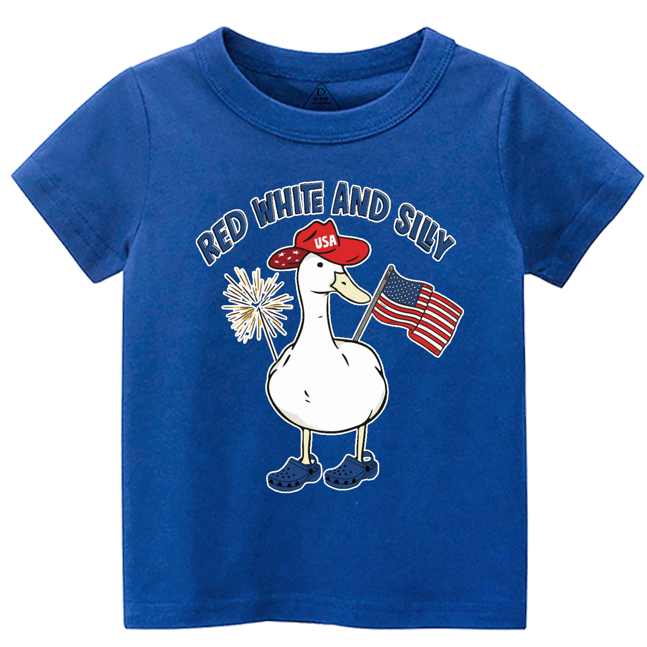 Red White And Silly Goose Toddler&Kid's Tees Beepumpkin 