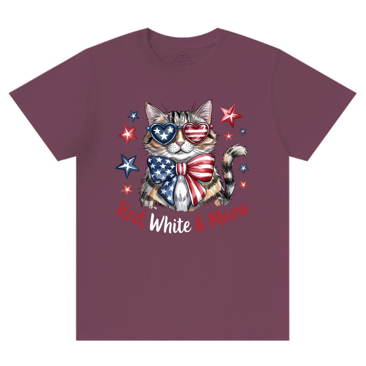 Patriotic Cat Mama T-Shirts