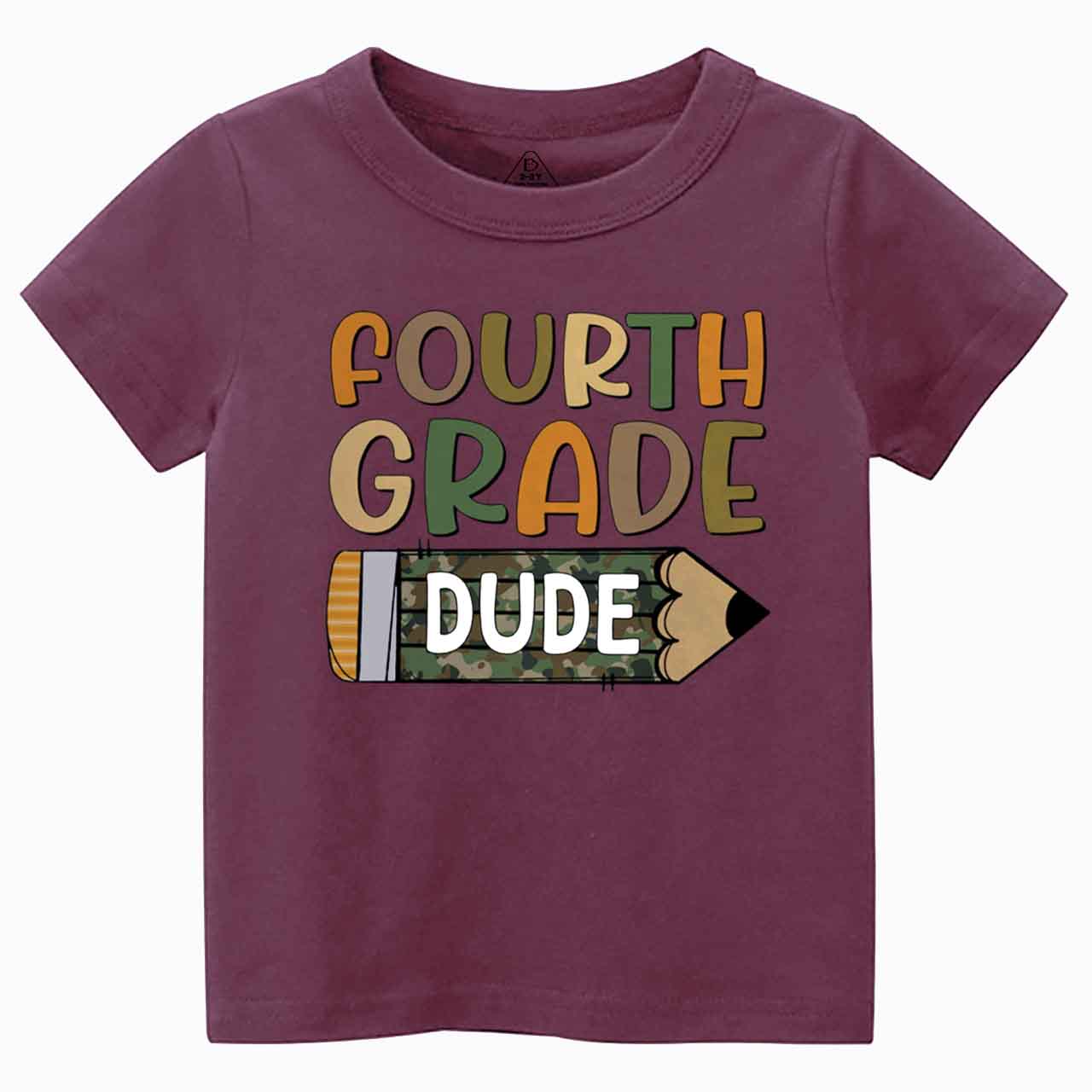 Personalized Retro Back to School Boys Toddler&Kid's Tees Beepumpkin 