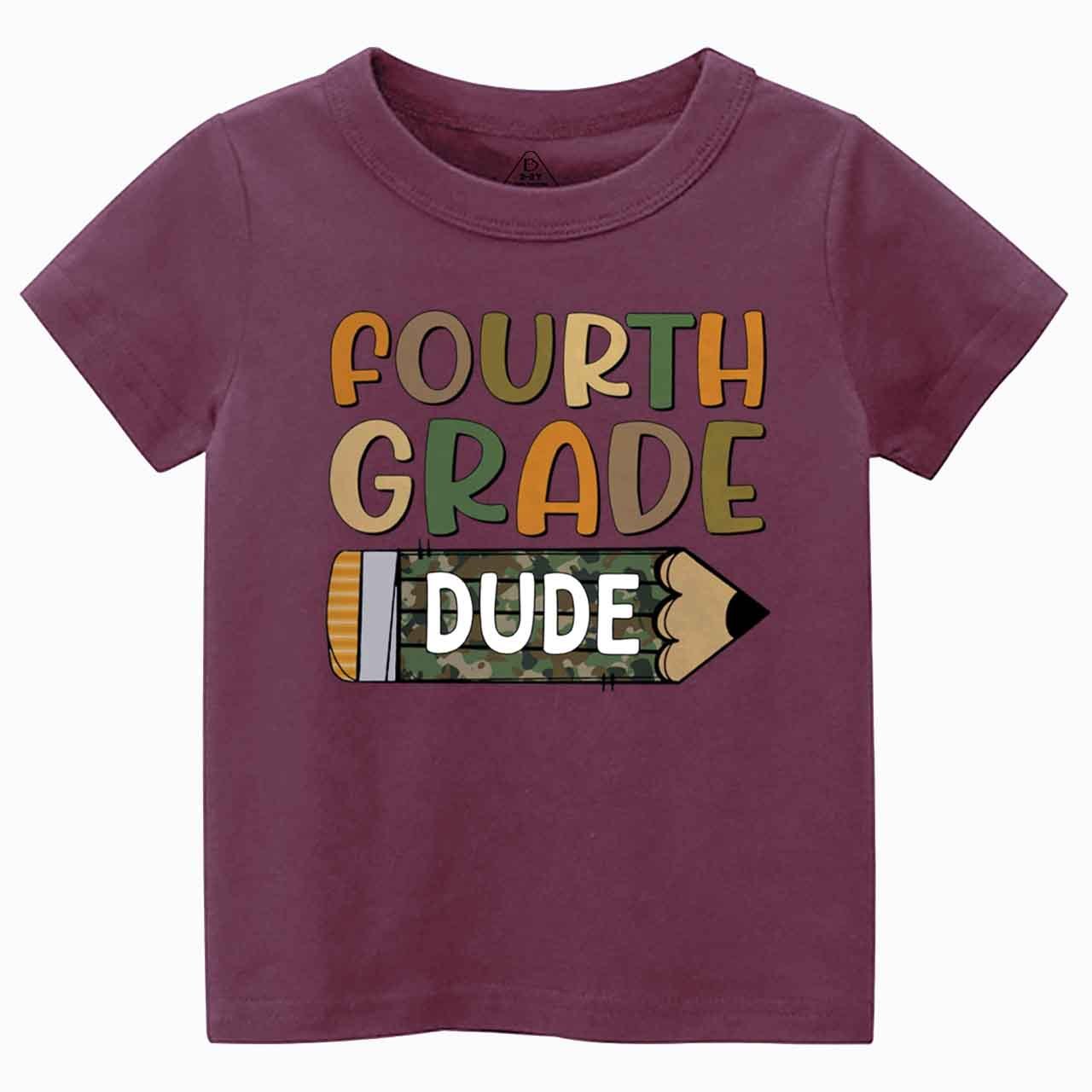 Personalized Retro Back to School Boys Toddler&Kid's Tees Beepumpkin 