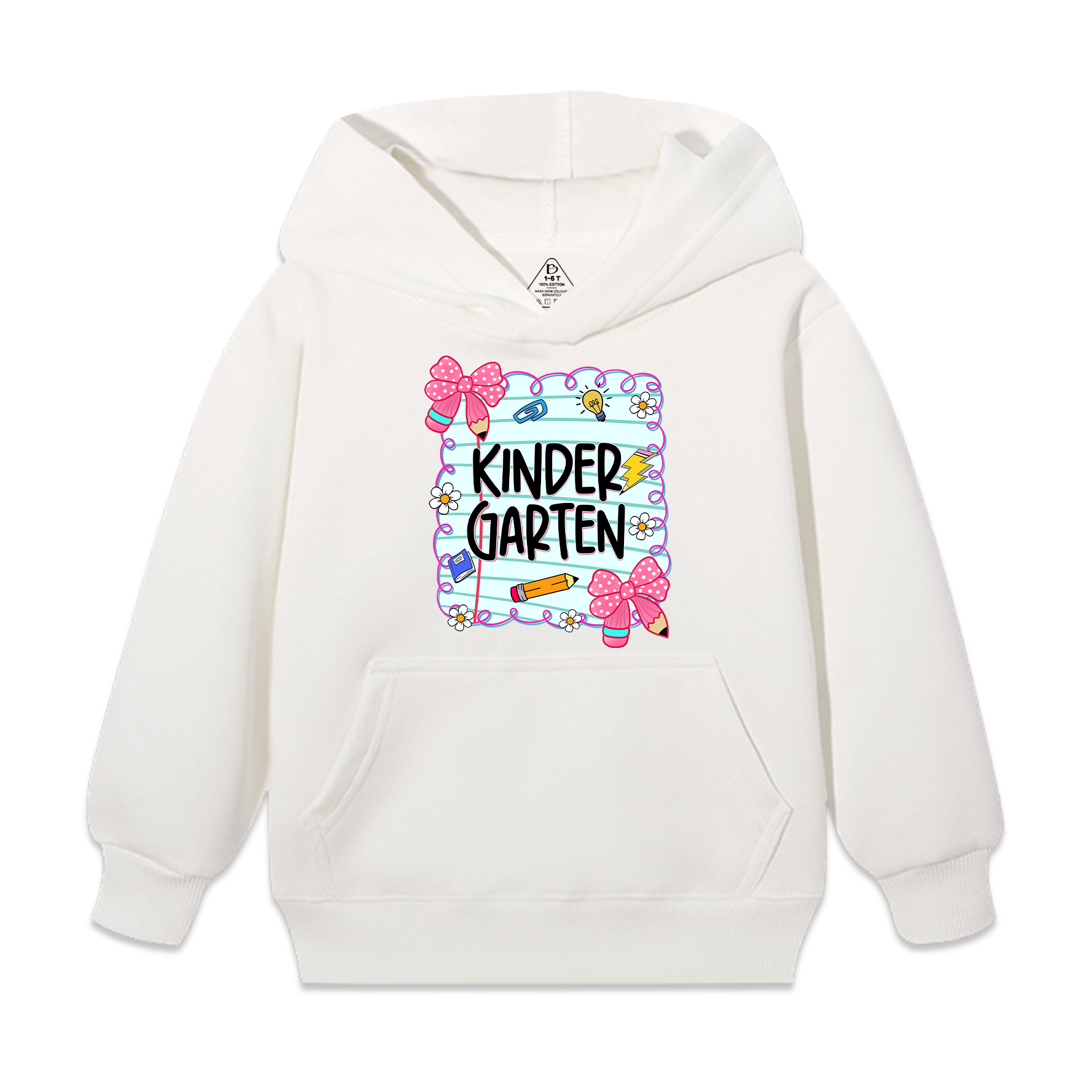 Personalized First Day Of School Kid's Hoodies Beepumpkin