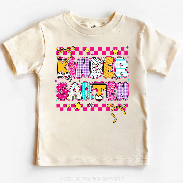 Personalized Back To School Floral Bundle Toddler&Kid's Tees Beepumpkin