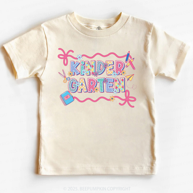 Personalized Coquette Pencil Toddler&Kid's Tees Beepumpkin
